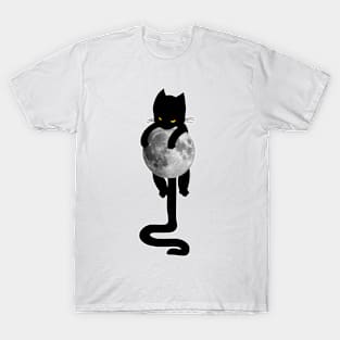 CAT ON THE MOON T-Shirt